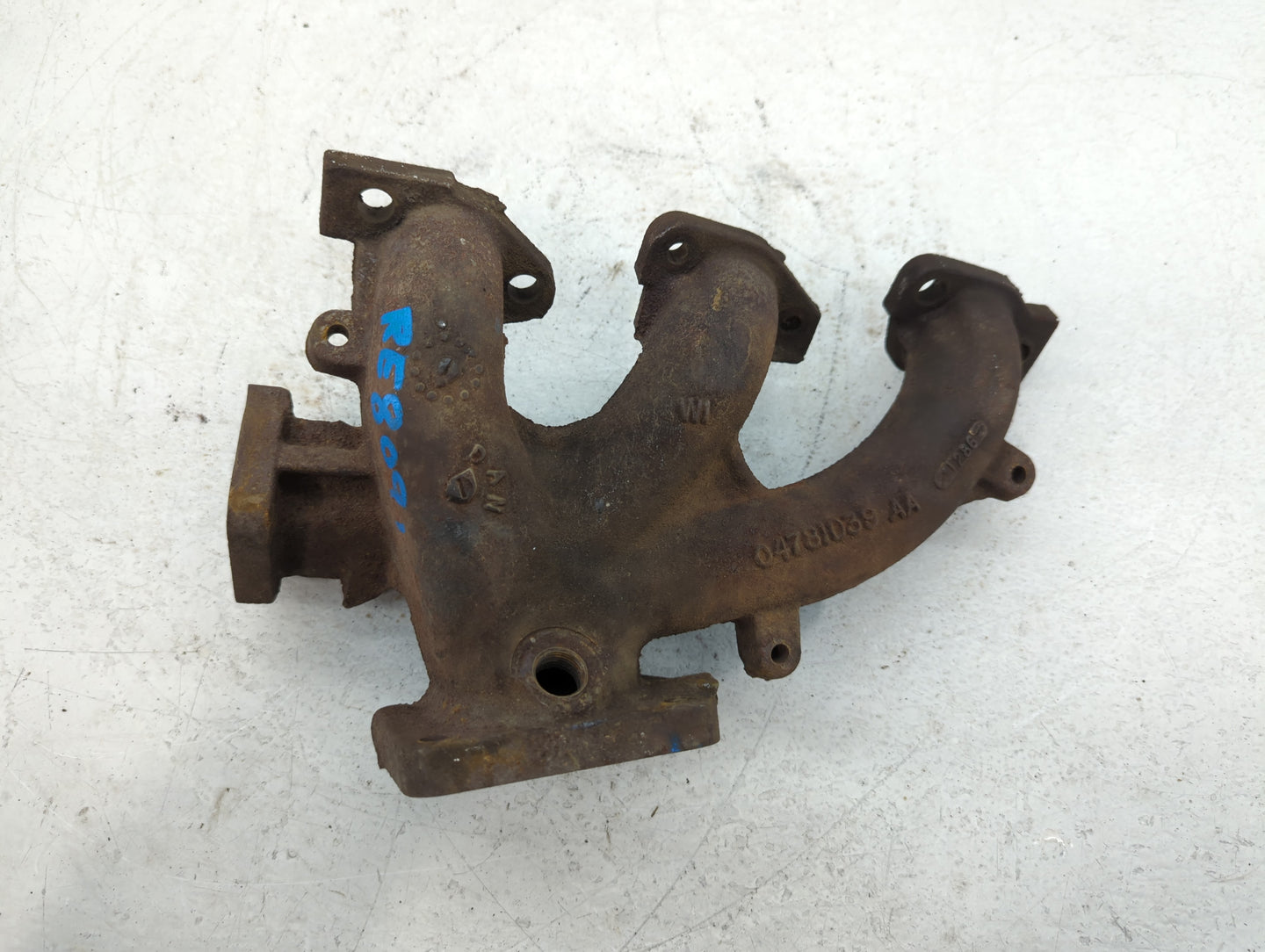 2001 Town & Country Turbocharger Exhaust Manifold With Turbo Charger - Oemusedautoparts1.com