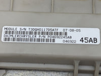 2006 Chrysler Town & Country Body Control Module Bcm Inner Cabin Fuse Box - Oemusedautoparts1.com
