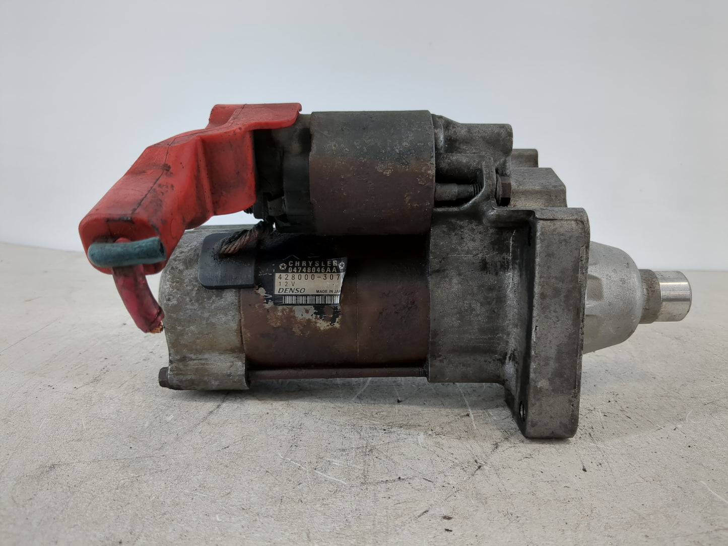 2006-2007 Dodge Caravan Car Starter Motor Solenoid OEM P/N:04748046AA Fits Fits 2006 2007 2008 2009 2010 OEM Used Auto Parts