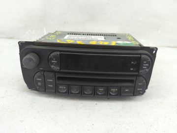2005-2007 Dodge Caravan Radio AM FM Cd Player Receiver Replacement P/N:P05091506AD Fits Fits 2005 2006 2007 OEM Used Auto Pa