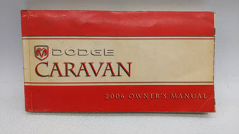 compare product 2006 Dodge Caravan Owners Manual Book Guide OEM Used Auto Parts