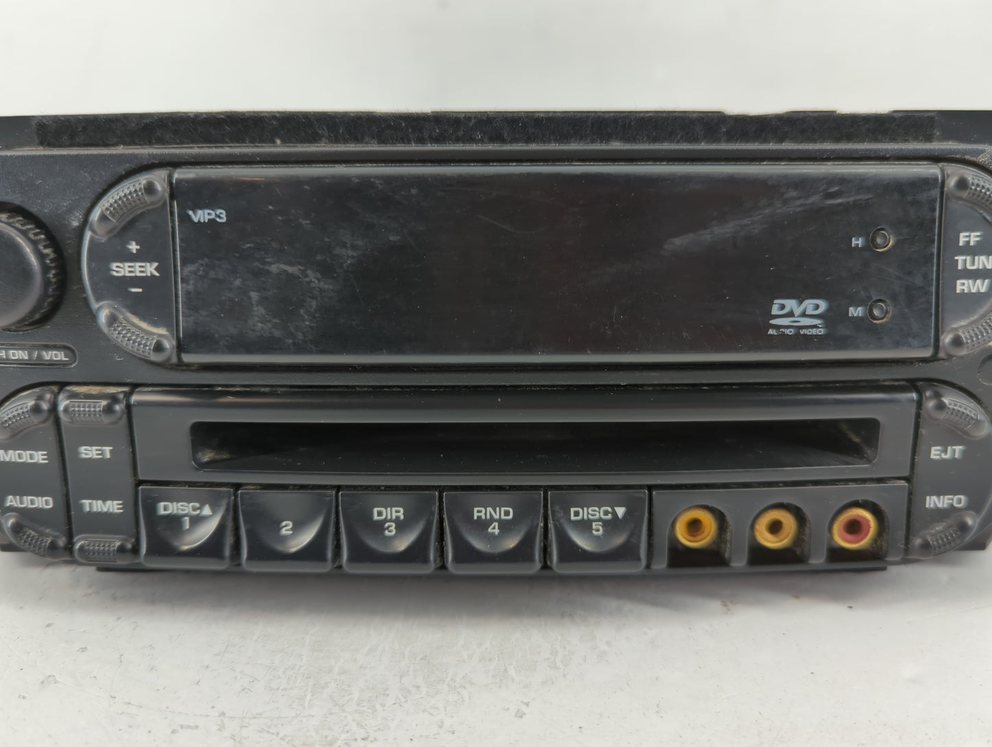 2004-2007 Dodge Caravan Radio AM FM Cd Player Receiver Replacement P/N:P05064085AC Fits Fits 2004 2005 2006 2007 OEM Used Au