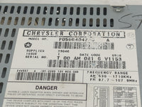2003-2006 Dodge Caravan Information Display Screen - Oemusedautoparts1.com