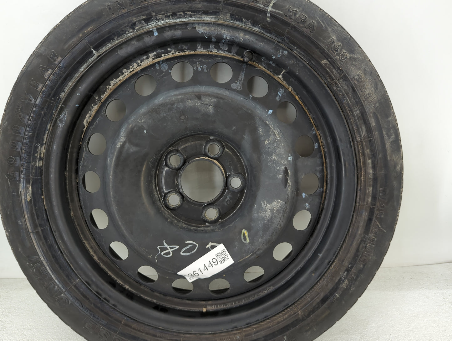 2006-2022 Dodge Charger Spare Donut Tire Wheel Rim Oem - Oemusedautoparts1.com