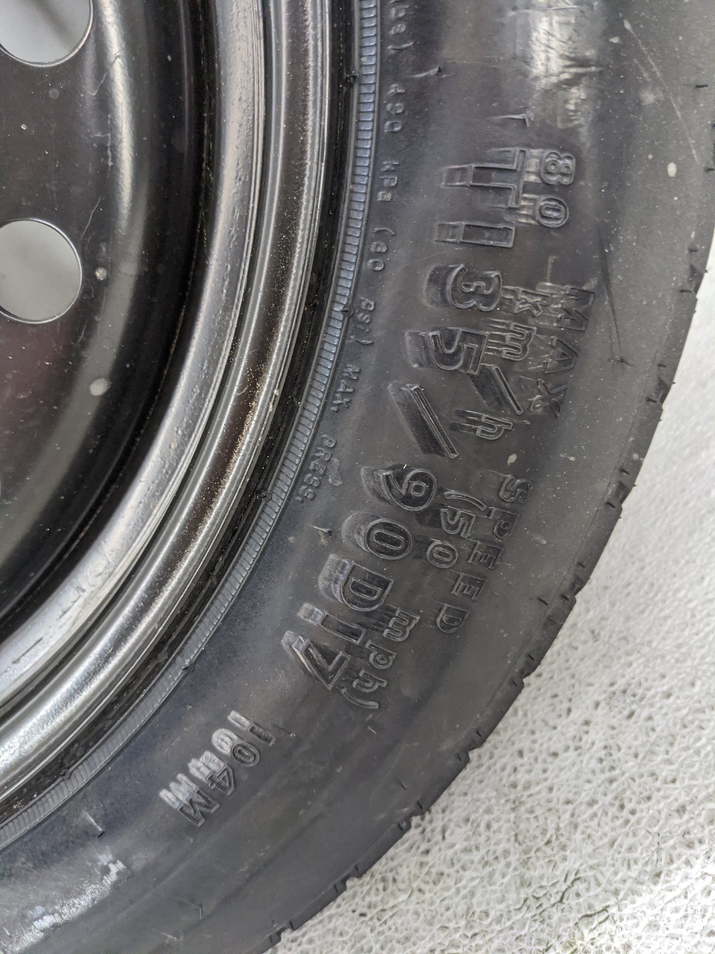 2006-2022 Dodge Charger Spare Donut Tire Wheel Rim Oem - Oemusedautoparts1.com
