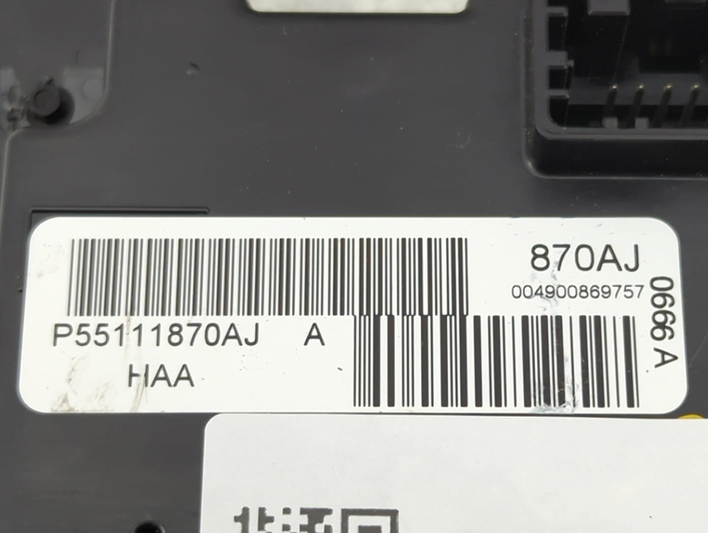 2006-2007 Dodge Charger Climate Control Module Temperature AC/Heater Replacement P/N:P55111870AJ Fits Fits 2005 2006 2007 OE