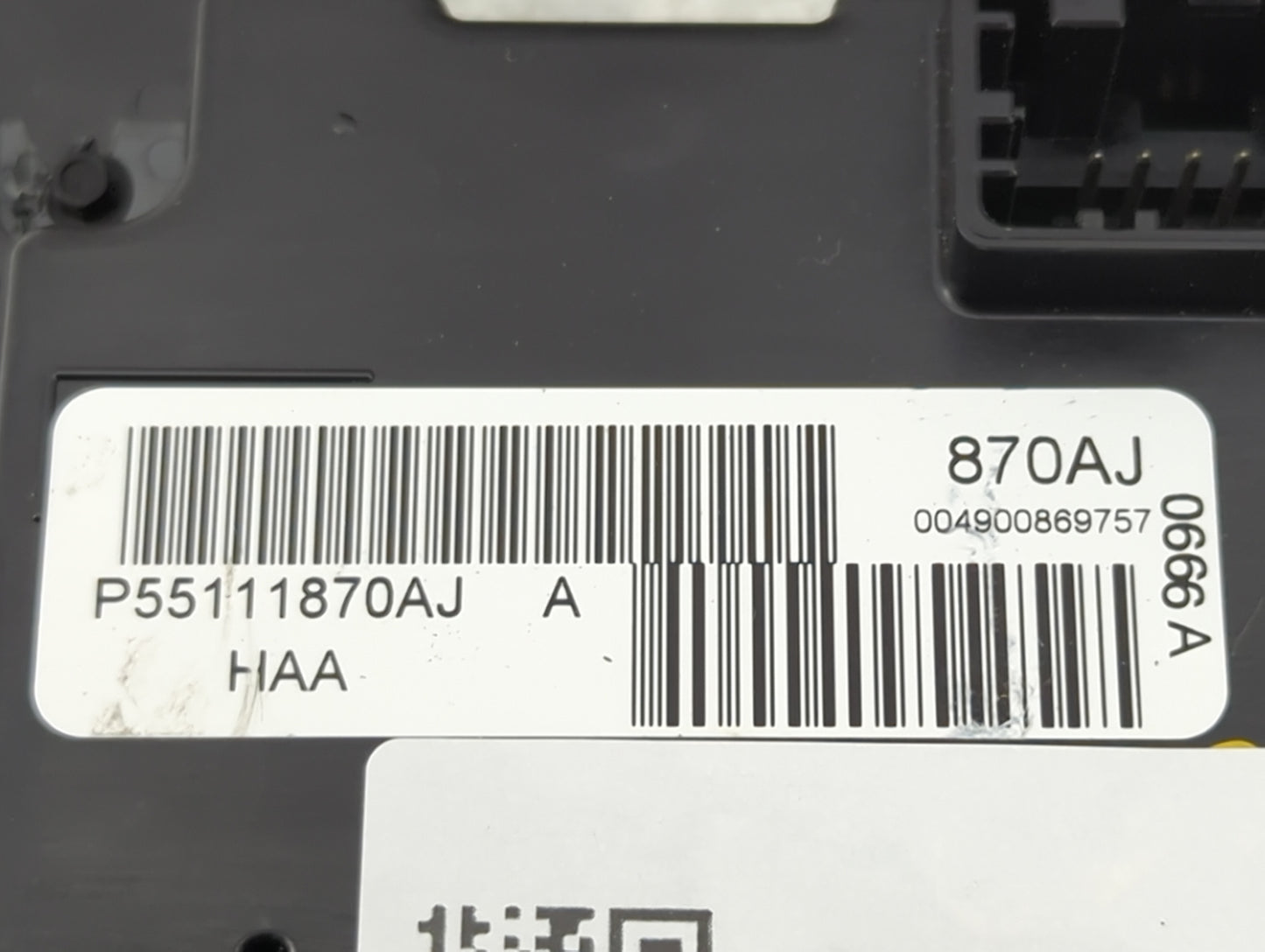 2006-2007 Dodge Charger Climate Control Module Temperature AC/Heater Replacement P/N:P55111870AJ Fits Fits 2005 2006 2007 OE
