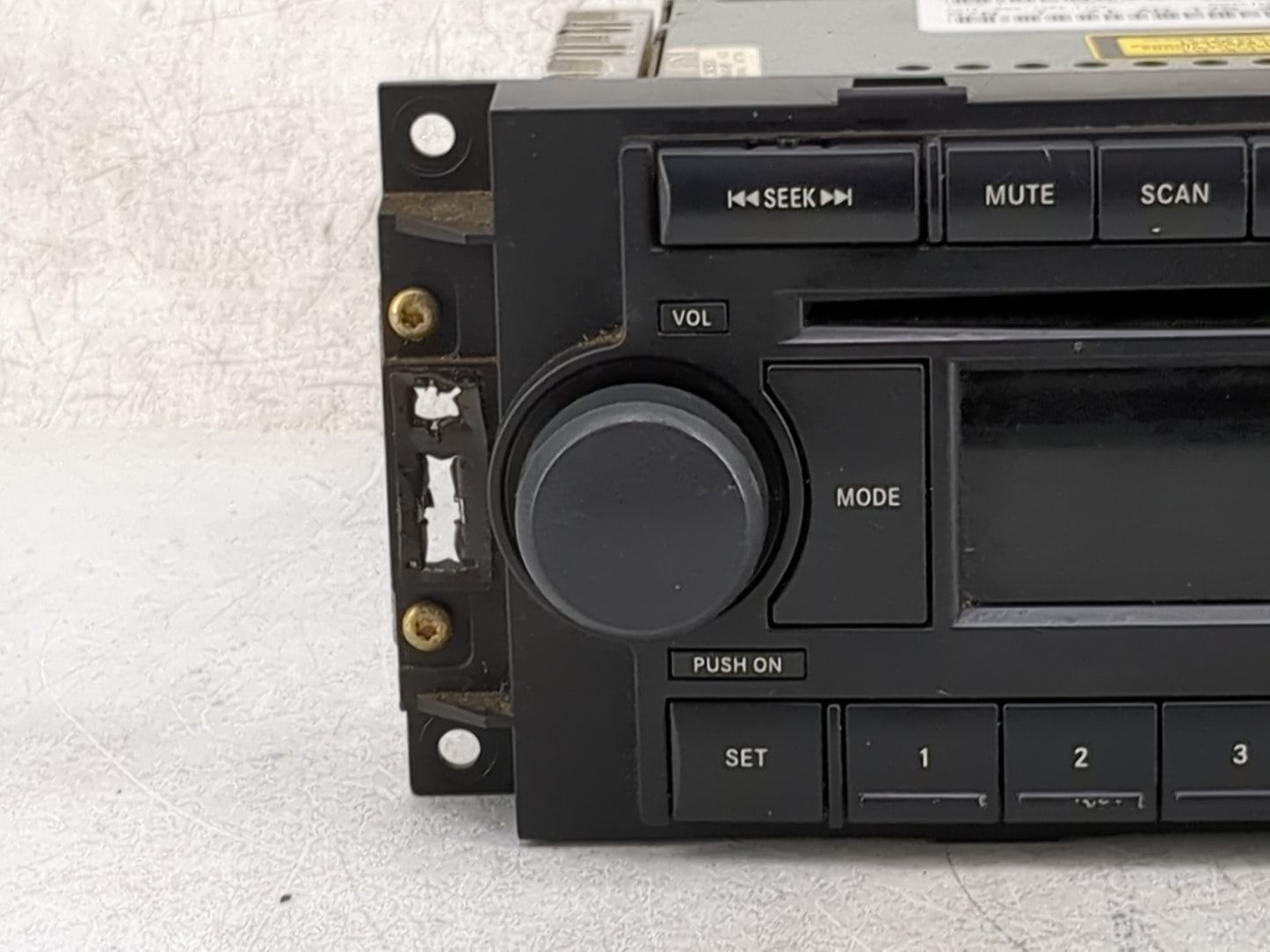 2006-2007 Dodge Charger Radio AM FM Cd Player Receiver Replacement P/N:P05091710AC Fits Fits 2005 2006 2007 2008 2009 OEM Us