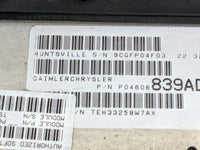 2006 Dodge Charger PCM Engine Control Computer ECU ECM PCU OEM P/N:P05094779AH P04606839AD, TEH33258W7AX, 9CGFP04F03 Fits OE