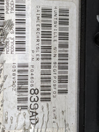 2006 Dodge Charger PCM Engine Control Computer ECU ECM PCU OEM P/N:P04606839AD 05094680AH Fits OEM Used Auto Parts - Oemused