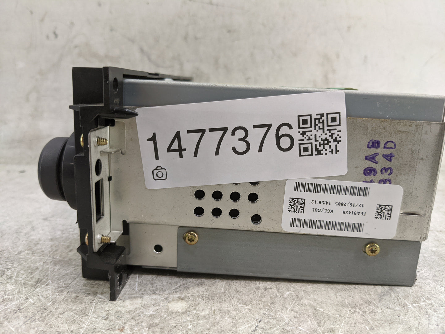 2006-2007 Dodge Charger Radio AM FM Cd Player Receiver Replacement P/N:P05064173AF Fits Fits 2004 2005 2006 2007 2008 2009 2