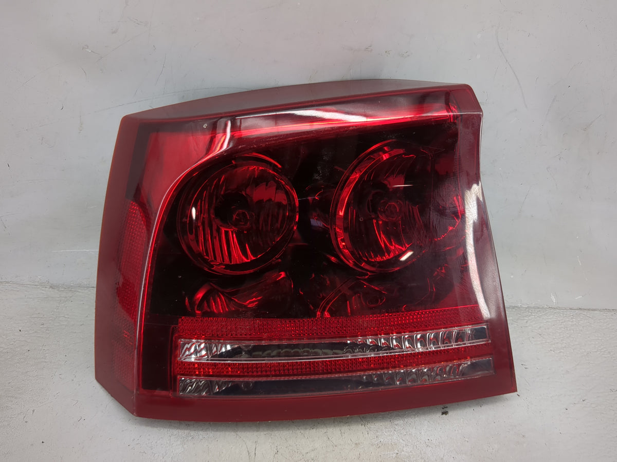 2006-2008 Dodge Charger Tail Light Assembly Driver Left OEM P/N:334-1915L-AS 02479363 Fits Fits 2006 2007 2008 OEM Used Auto