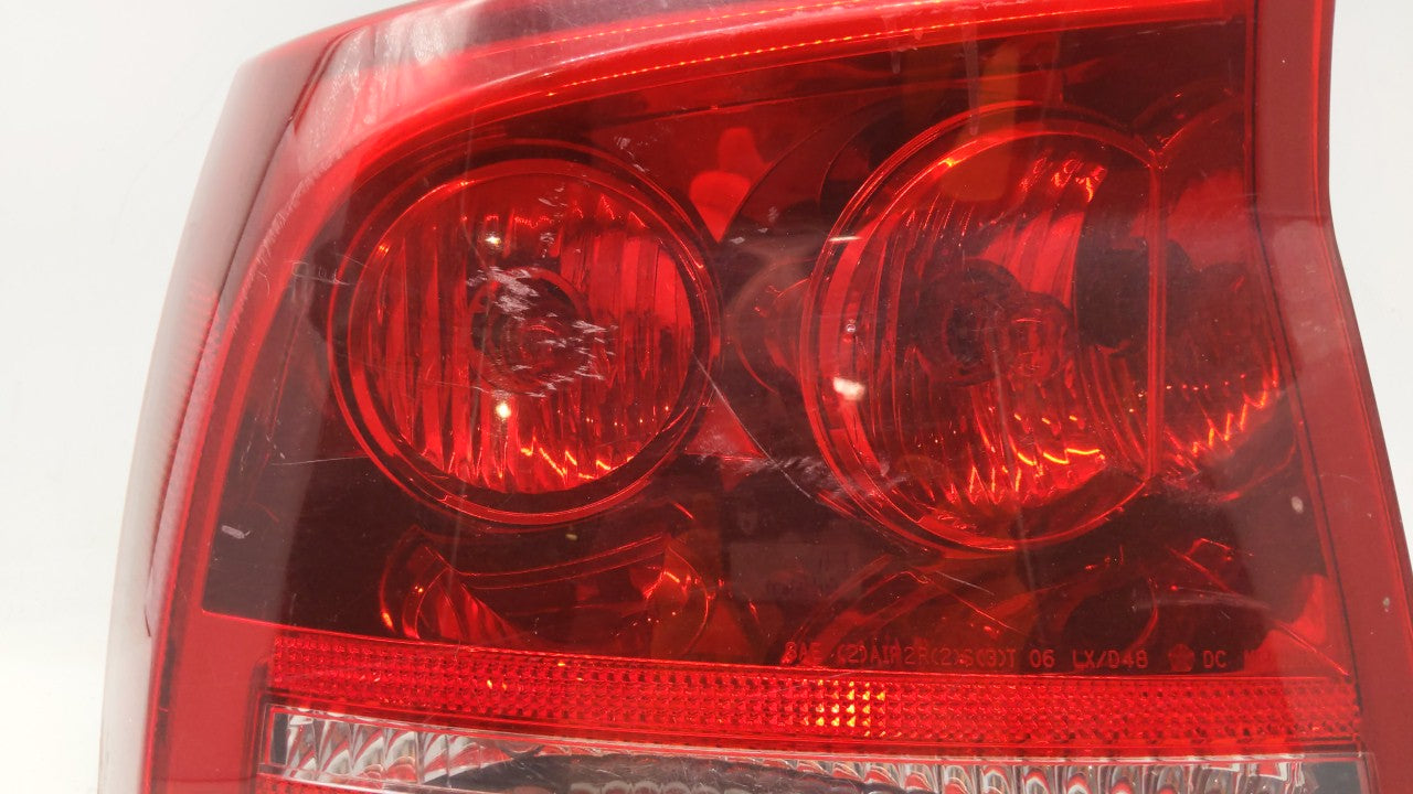 2006-2008 Dodge Charger Tail Light Assembly Driver Left OEM P/N:04805849AB Fits Fits 2006 2007 2008 OEM Used Auto Parts - Oe