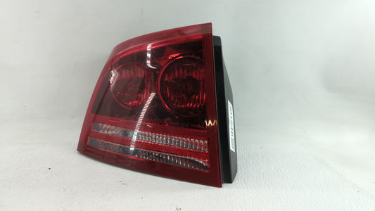 2006-2008 Dodge Charger Tail Light Assembly Driver Left OEM P/N:04805849AD 04805849AB Fits Fits 2006 2007 2008 OEM Used Auto