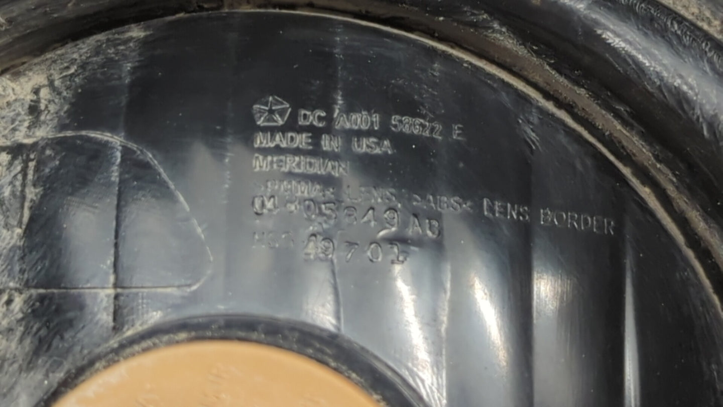 2006-2008 Dodge Charger Tail Light Assembly Driver Left OEM P/N:04805849AD 04805849AB Fits Fits 2006 2007 2008 OEM Used Auto