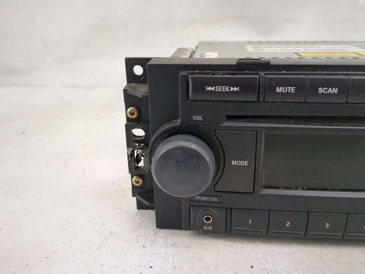 2006-2007 Dodge Charger Radio AM FM Cd Player Receiver Replacement Fits Fits 2004 2005 2006 2007 2008 2009 2010 OEM Used Aut
