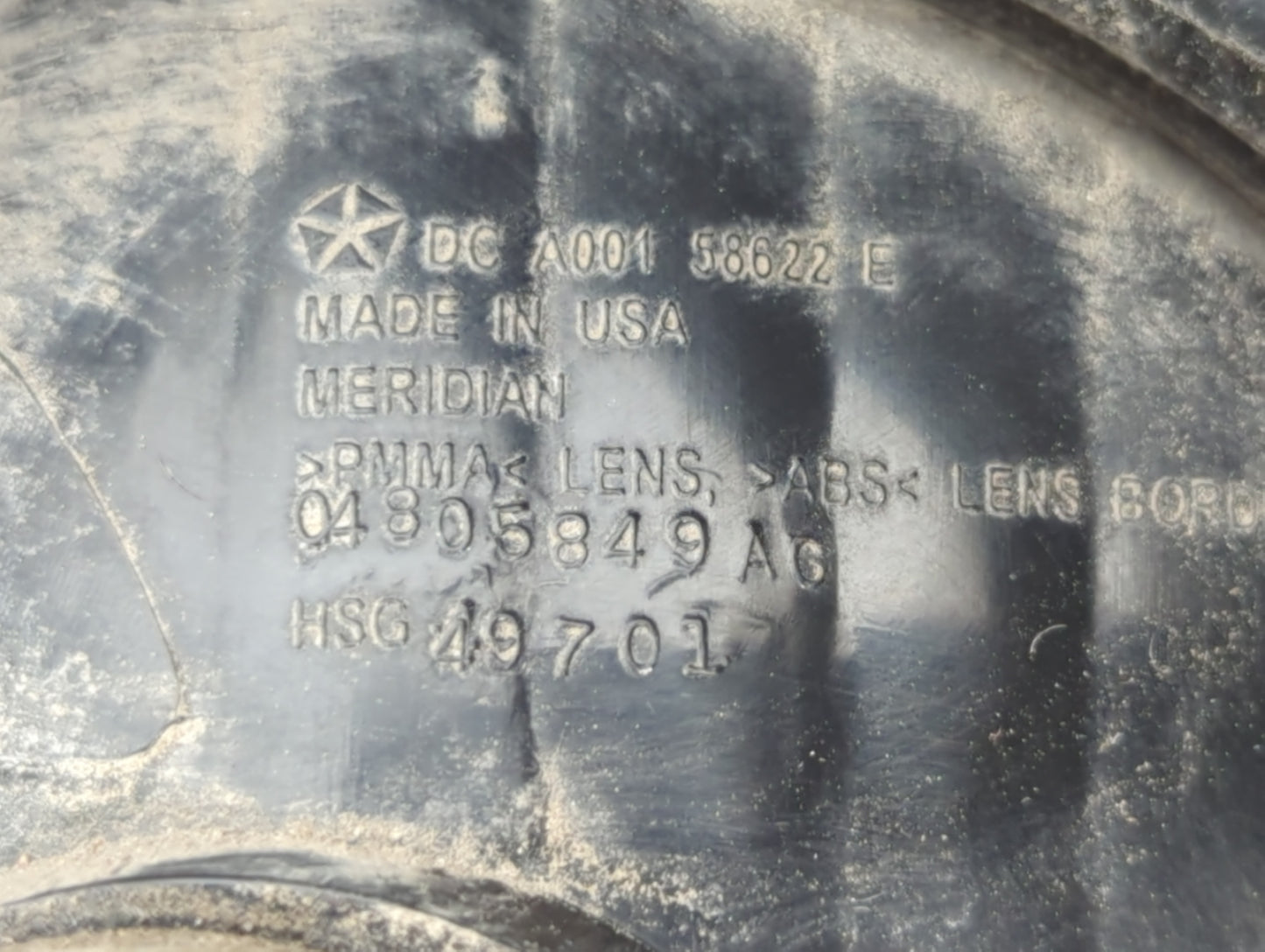 2006-2008 Dodge Charger Tail Light Assembly Driver Left OEM P/N:58622 E Fits Fits 2006 2007 2008 OEM Used Auto Parts - Oemus