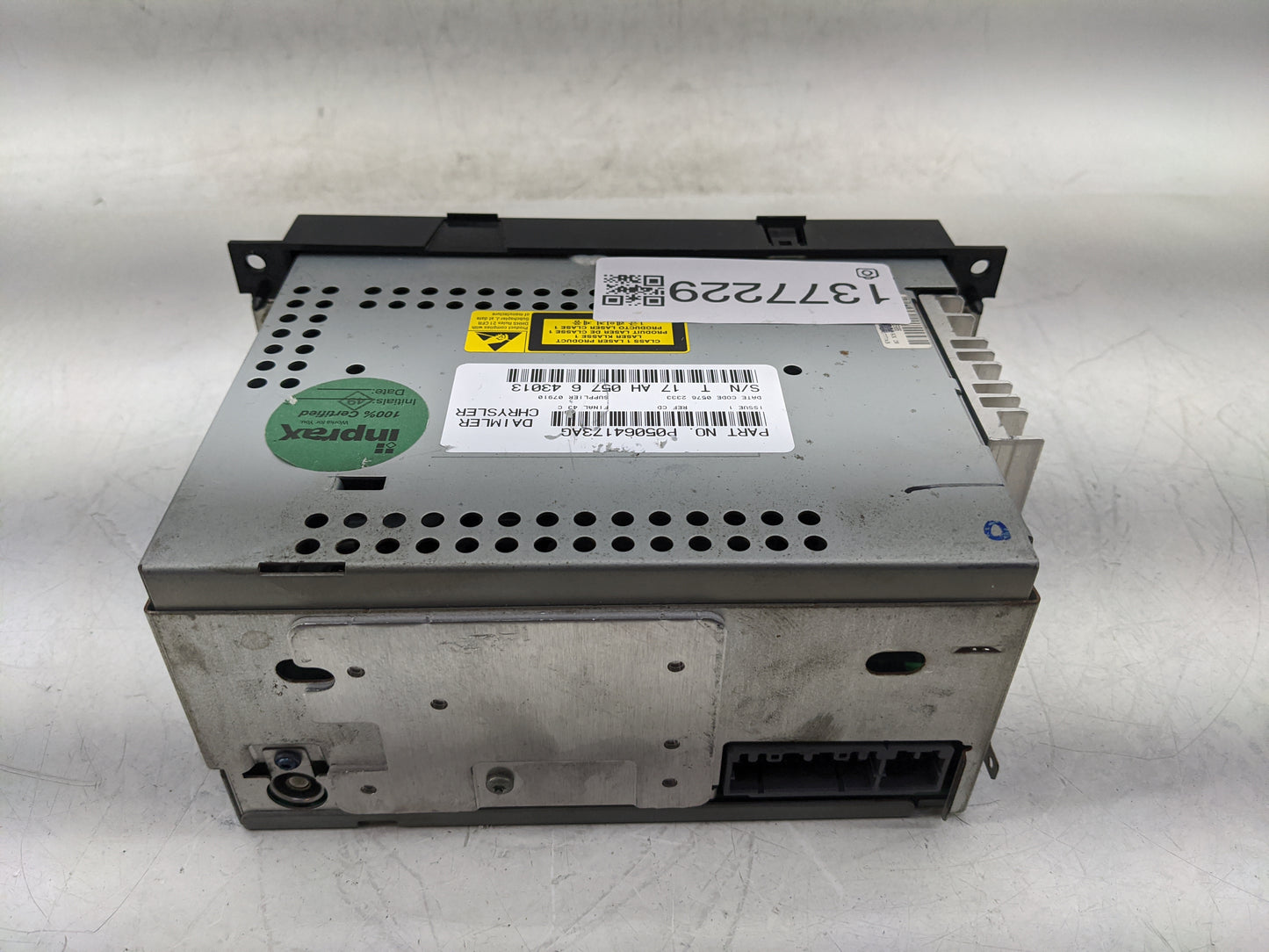 2005-2007 Dodge Dakota Radio AM FM Cd Player Receiver Replacement P/N:P05064173AG Fits Fits 2005 2006 2007 OEM Used Auto Par