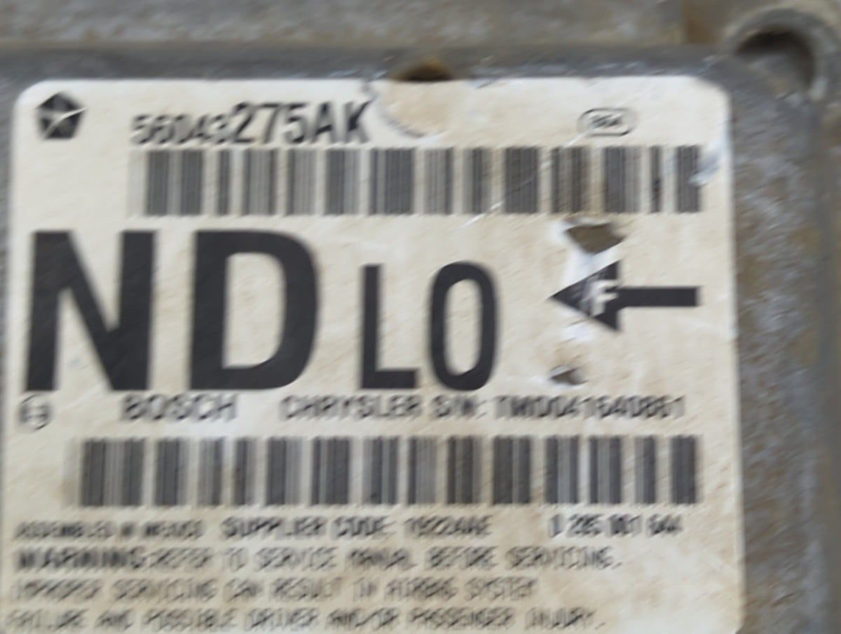 2006-2006 Dodge Dakota Safety Restraint Srs Airbag Control Module - Oemusedautoparts1.com
