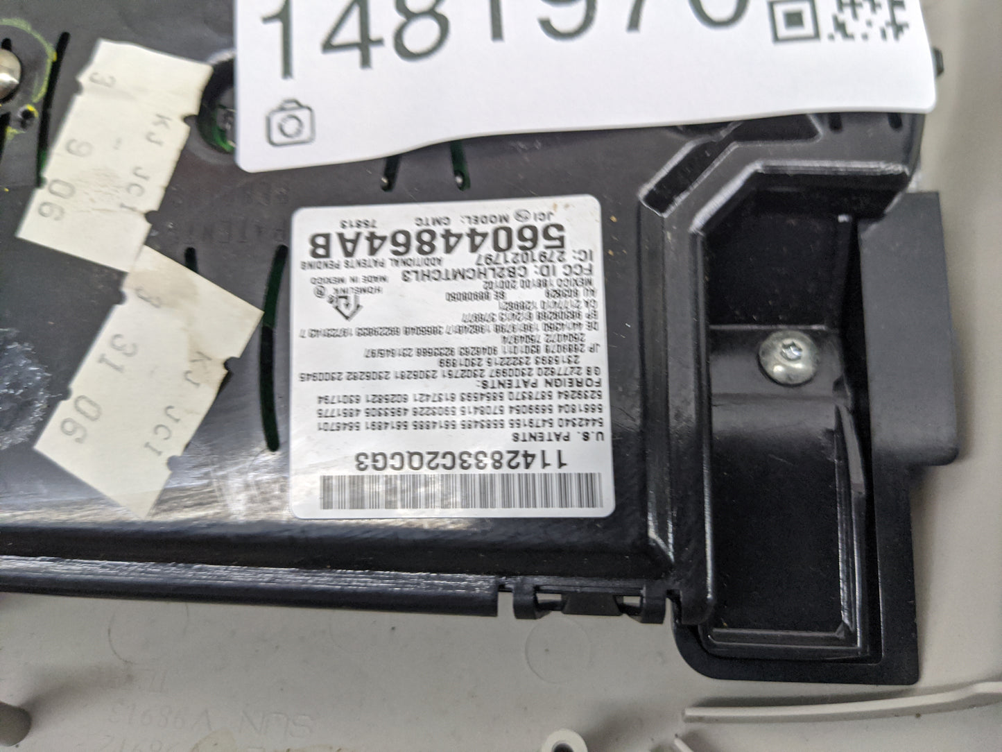 2006 Dodge Dakota Overhead Roof Console - Oemusedautoparts1.com