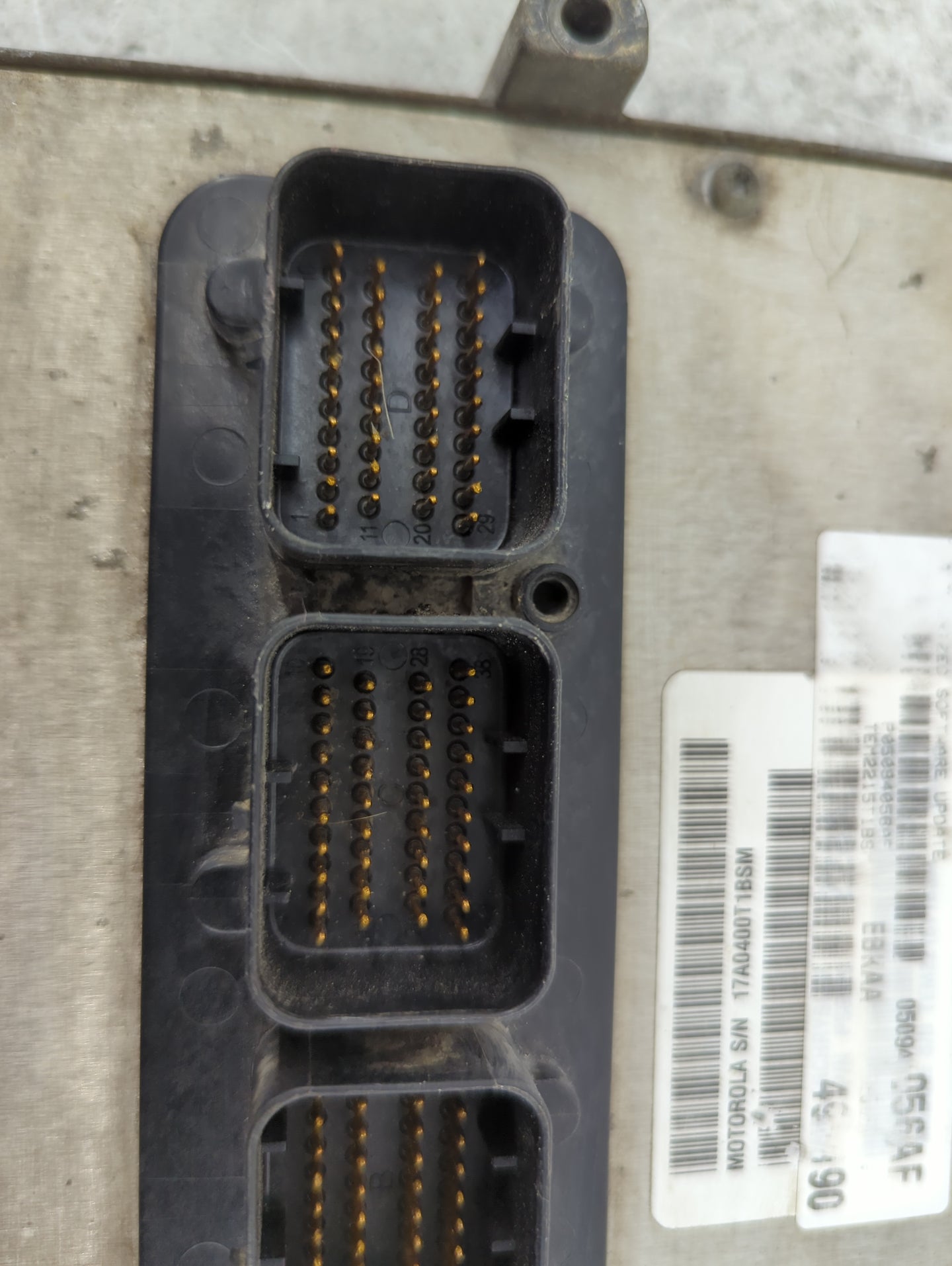 2006 Dodge Dakota PCM Engine Control Computer ECU ECM PCU OEM P/N:P05094056AF TEM22151T1BSM, 17A0400T1BSM Fits OEM Used Auto