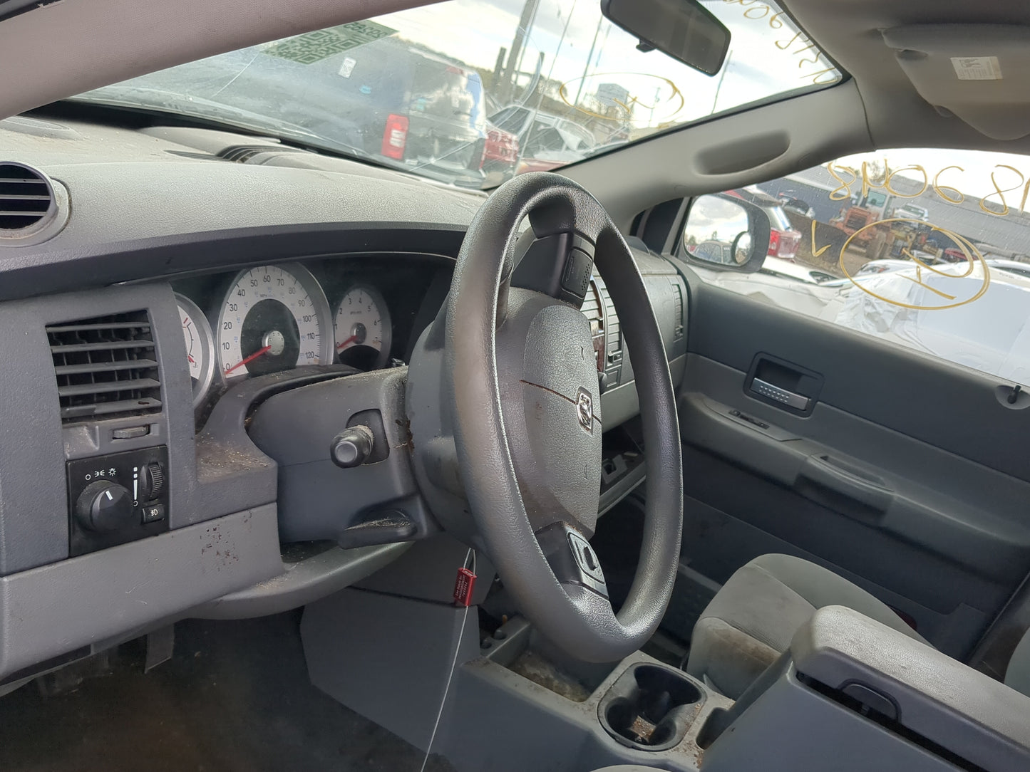 2006-2006 Dodge Durango Air Bag Driver Left Steering Wheel Mounted 1217514 - Oemusedautoparts1.com