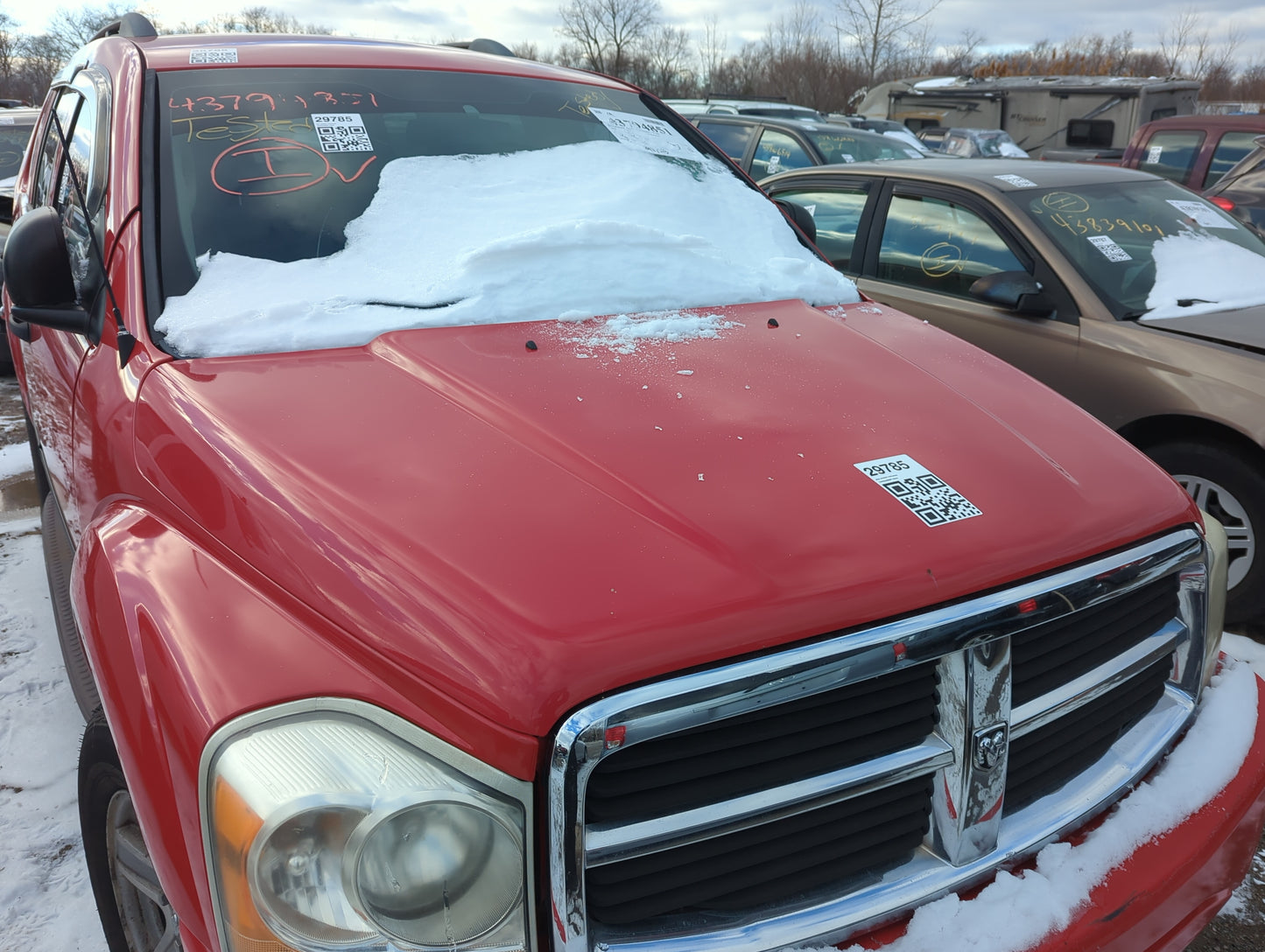 2004-2006 Dodge Durango Hood Oem - Oemusedautoparts1.com