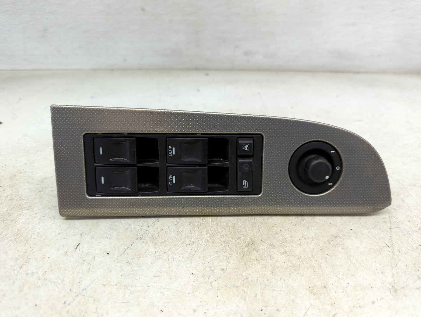 2007-2009 Dodge Durango Master Power Window Switch Replacement Driver Side Left P/N:04602736AA Fits OEM Used Auto Parts - Oe