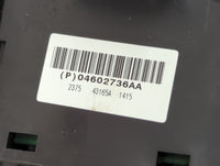 2007-2009 Dodge Durango Master Power Window Switch Replacement Driver Side Left P/N:04602736AA Fits OEM Used Auto Parts - Oe