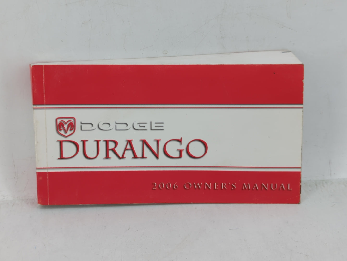 2006 Dodge Durango Owners Manual Book Guide OEM Used Auto Parts - Oemusedautoparts1.com