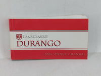 2006 Dodge Durango Owners Manual Book Guide OEM Used Auto Parts - Oemusedautoparts1.com