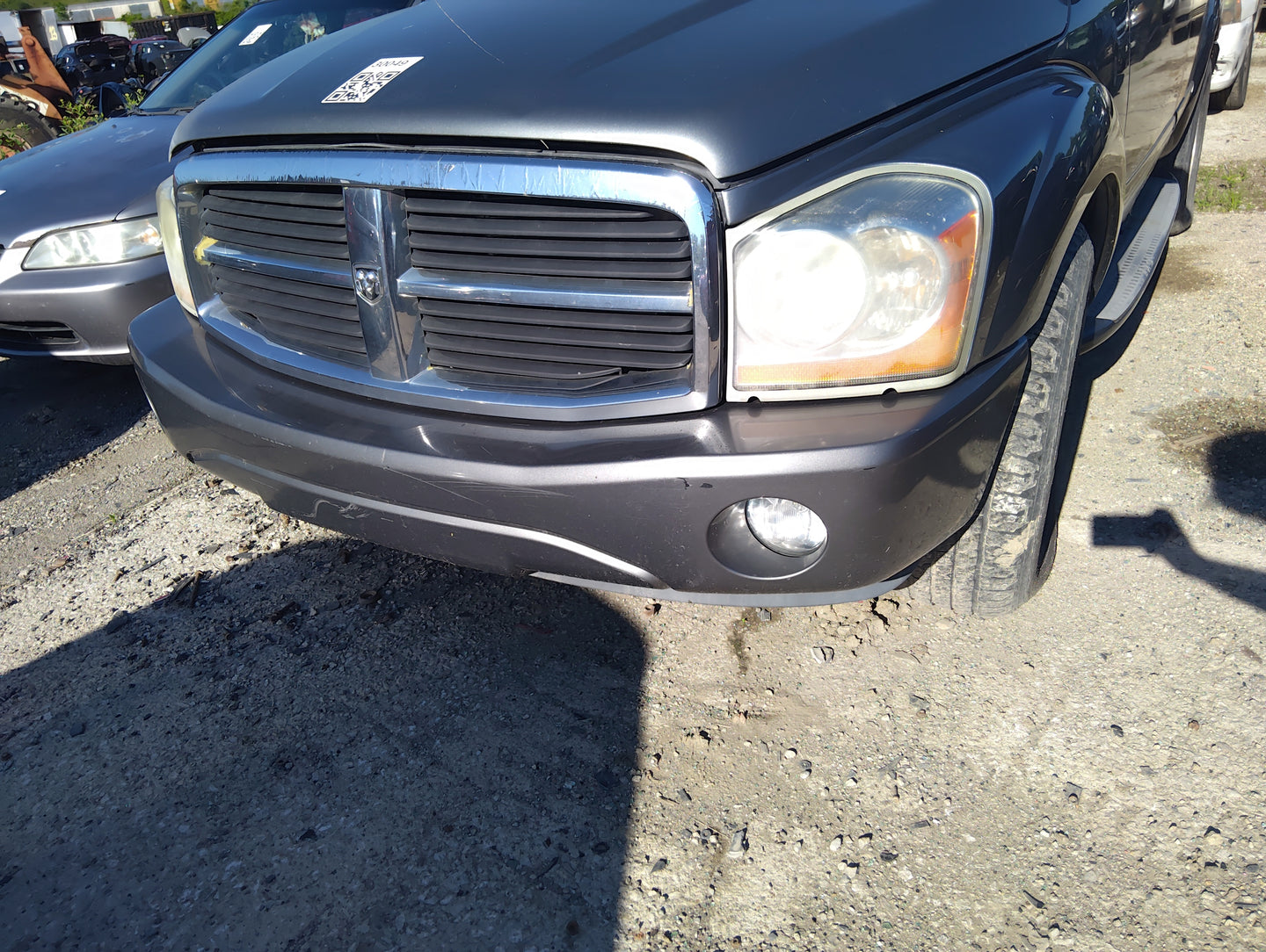 2004-2006 Dodge Durango Front Bumper - Oem 5038655 - Oemusedautoparts1.com