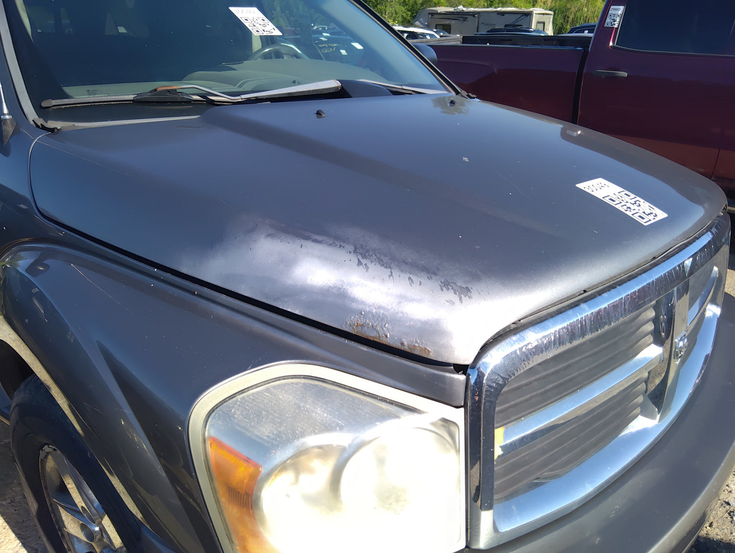 2004-2006 Dodge Durango Hood Oem 5038660 - Oemusedautoparts1.com