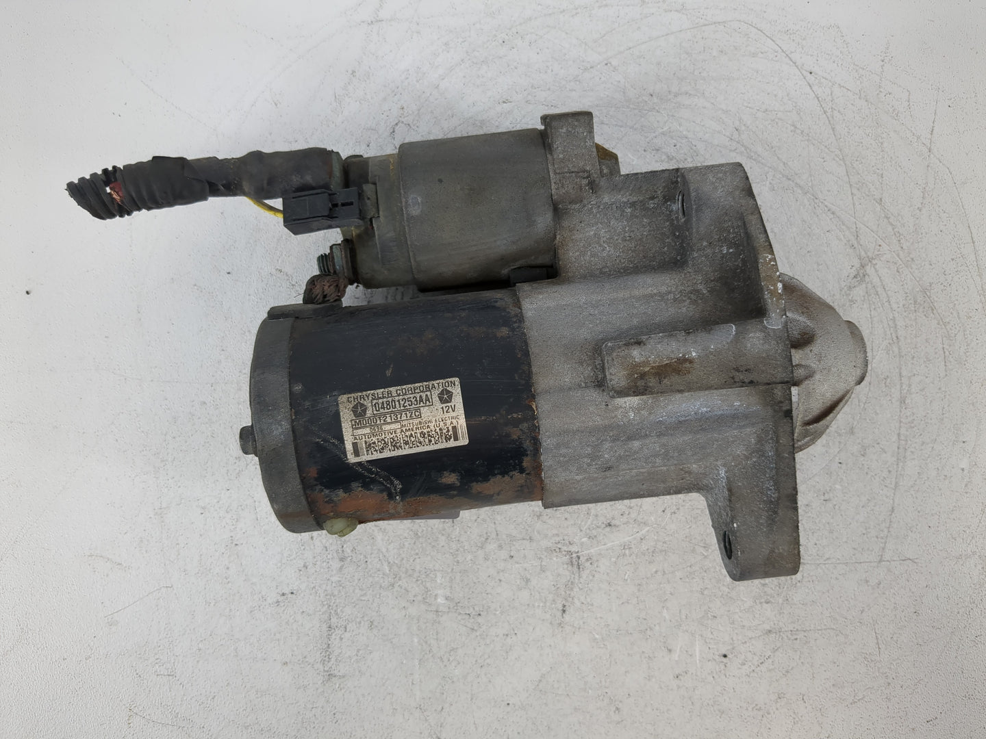 2005-2008 Dodge Ram 1500 Car Starter Motor Solenoid OEM P/N:04801253AA Fits Fits 2005 2006 2007 2008 OEM Used Auto Parts - O