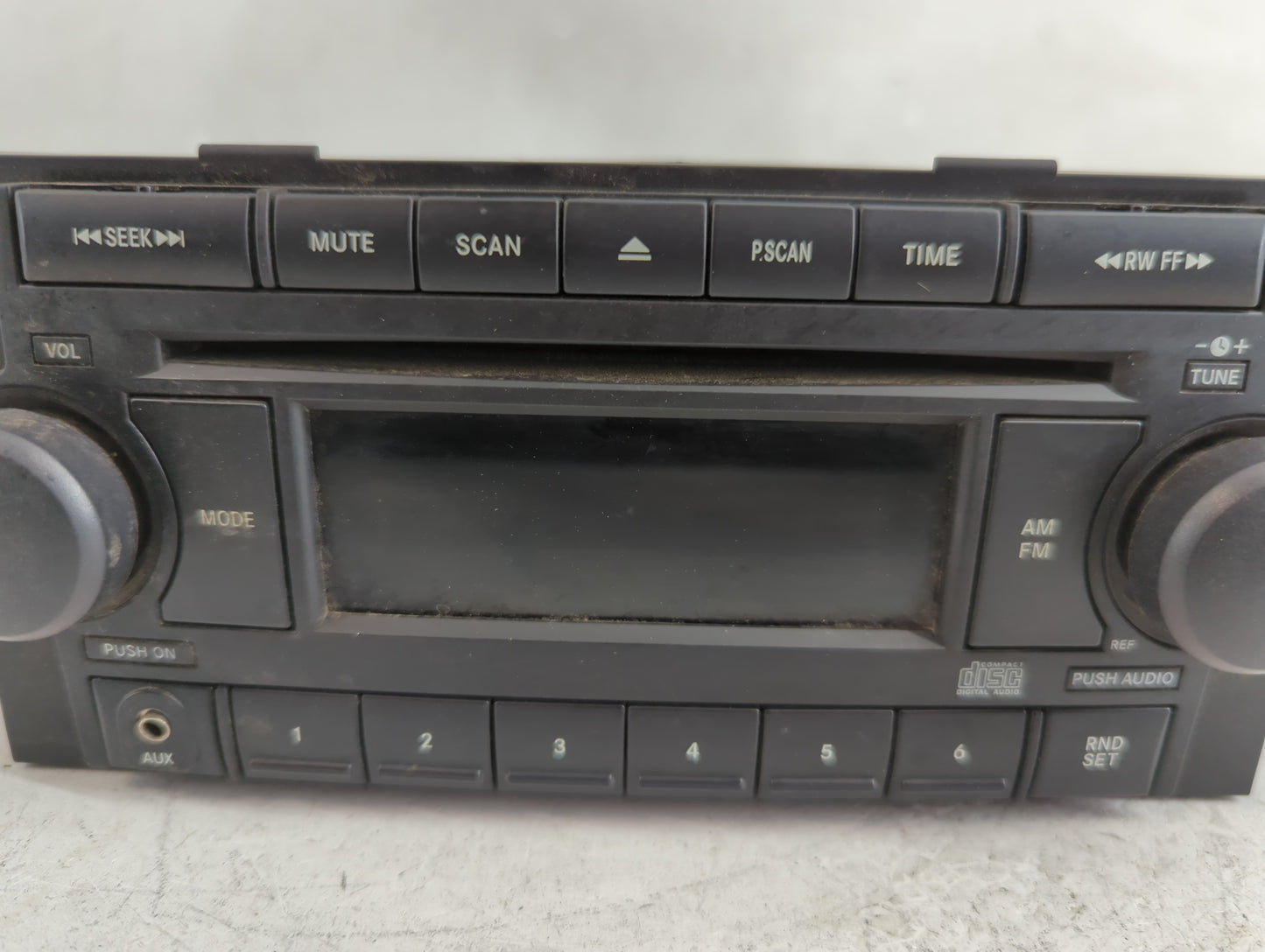 2006-2008 Dodge Ram 1500 Radio AM FM Cd Player Receiver Replacement P/N:P05064173AE Fits Fits 2004 2005 2006 2007 2008 2009 