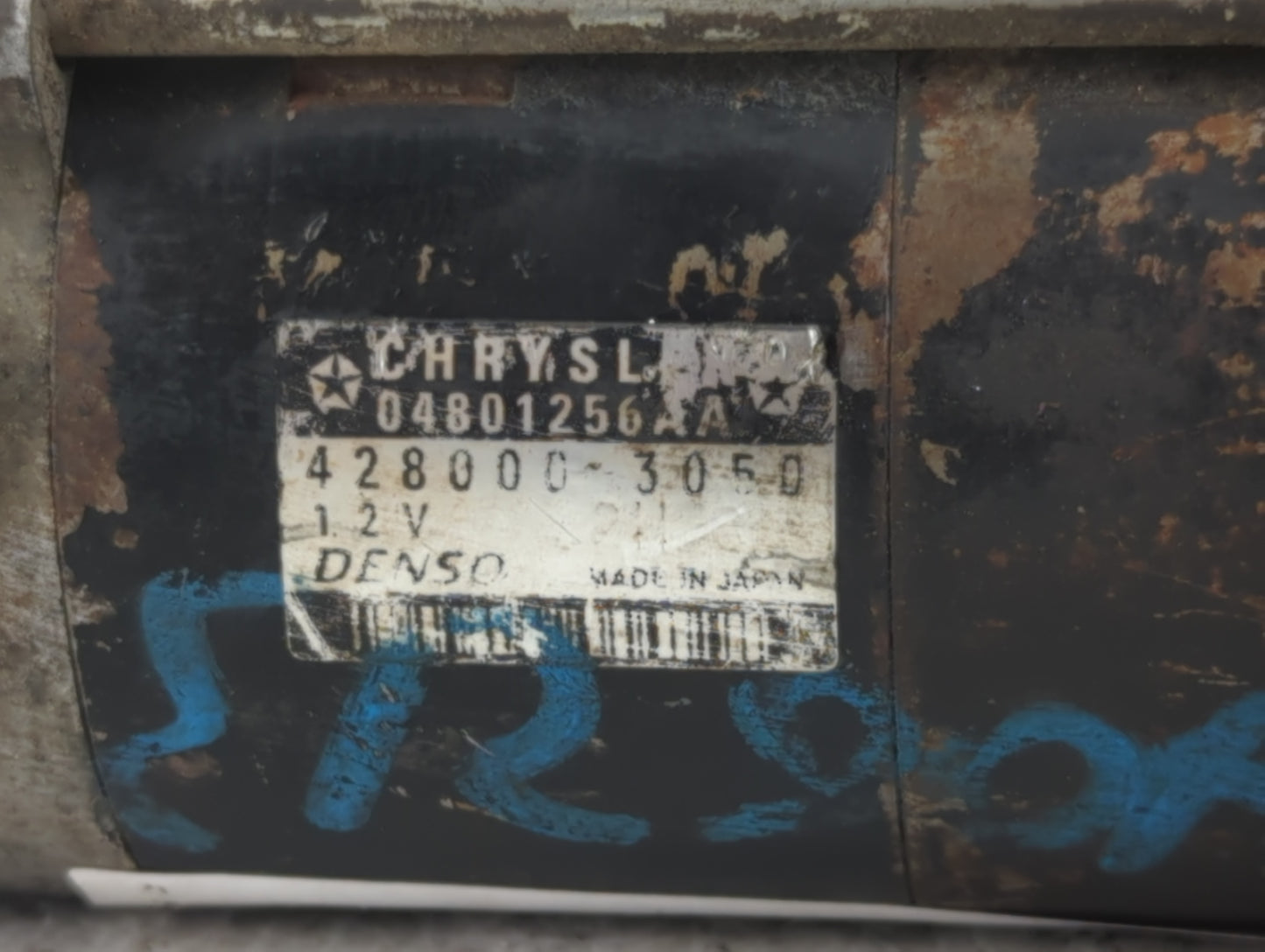 2006-2008 Dodge Ram 1500 Car Starter Motor Solenoid OEM P/N:428000-3050 04801256AA Fits OEM Used Auto Parts - Oemusedautopar