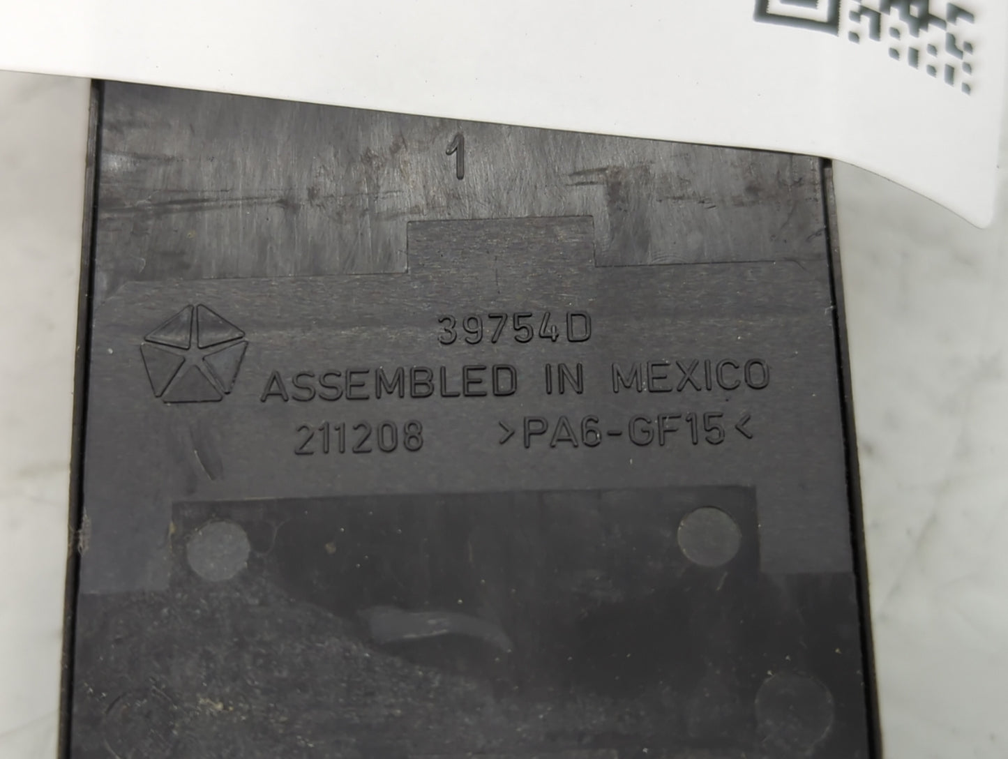 2002-2008 Dodge Ram 1500 Master Power Window Switch Replacement Driver Side Left P/N:PA6-GF15 211208 Fits OEM Used Auto Part
