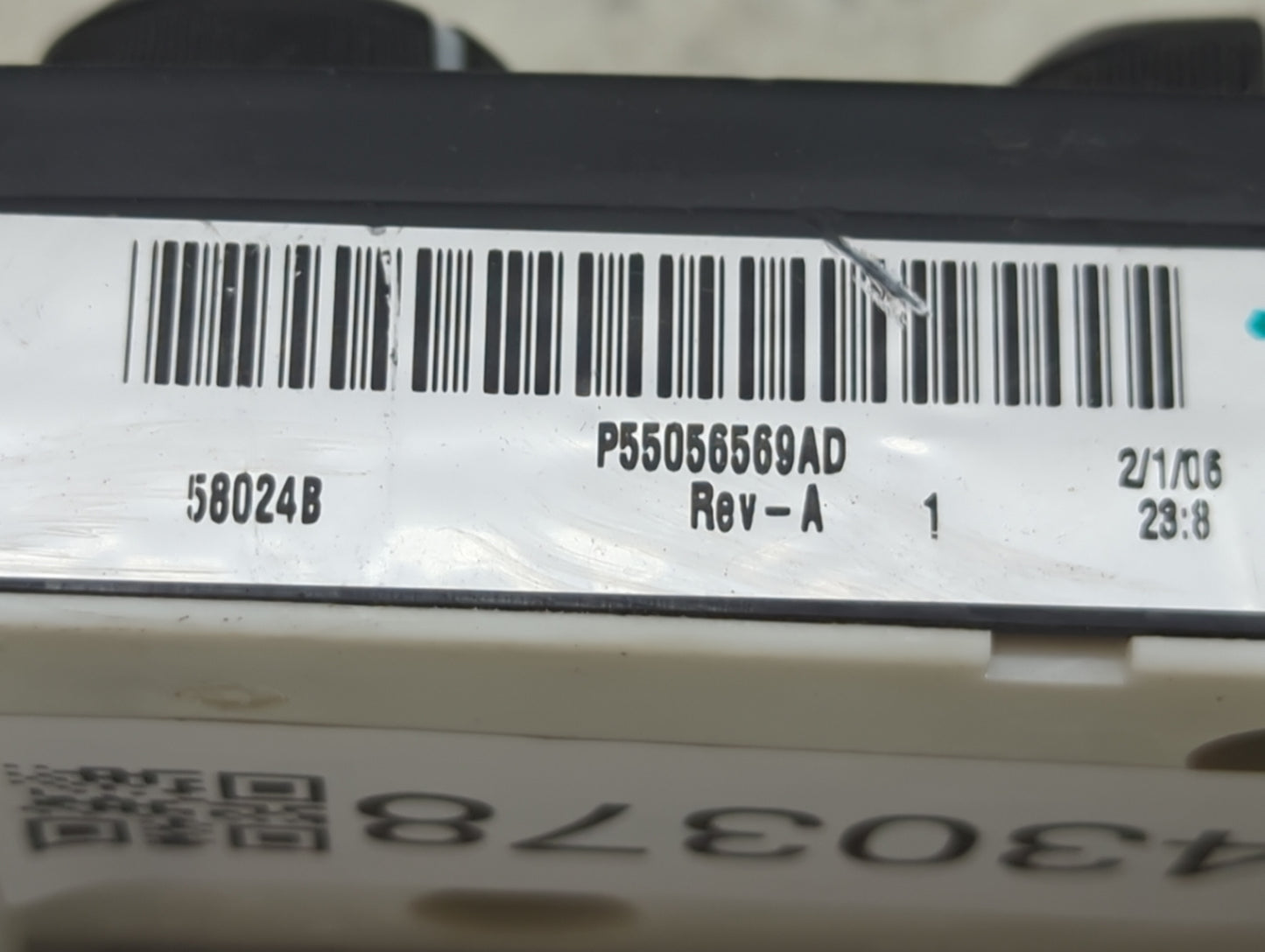 2006-2007 Dodge Ram 2500 Climate Control Module Temperature AC/Heater Replacement P/N:P55056569AD 58024B Fits Fits 2006 2007