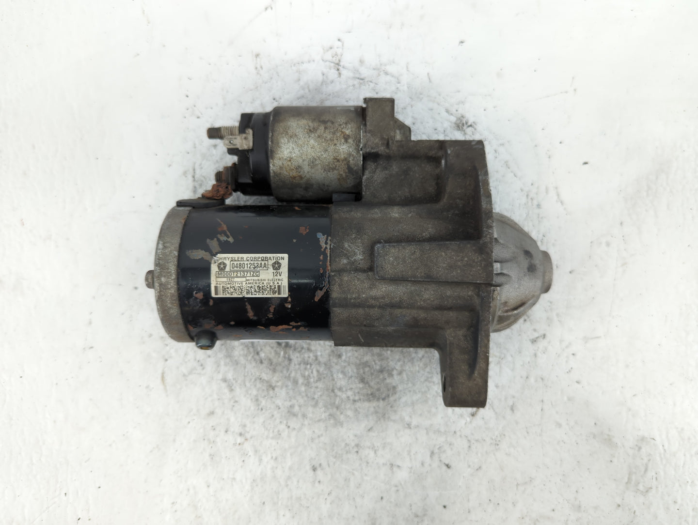 2005-2008 Dodge Ram 2500 Car Starter Motor Solenoid OEM P/N:M000T21371ZC 04801253AA Fits Fits 2005 2006 2007 2008 OEM Used A