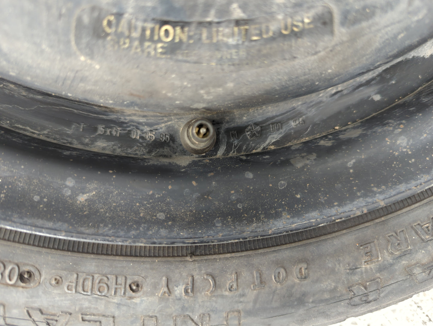 2001-2006 Dodge Stratus Spare Donut Tire Wheel Rim Oem - Oemusedautoparts1.com