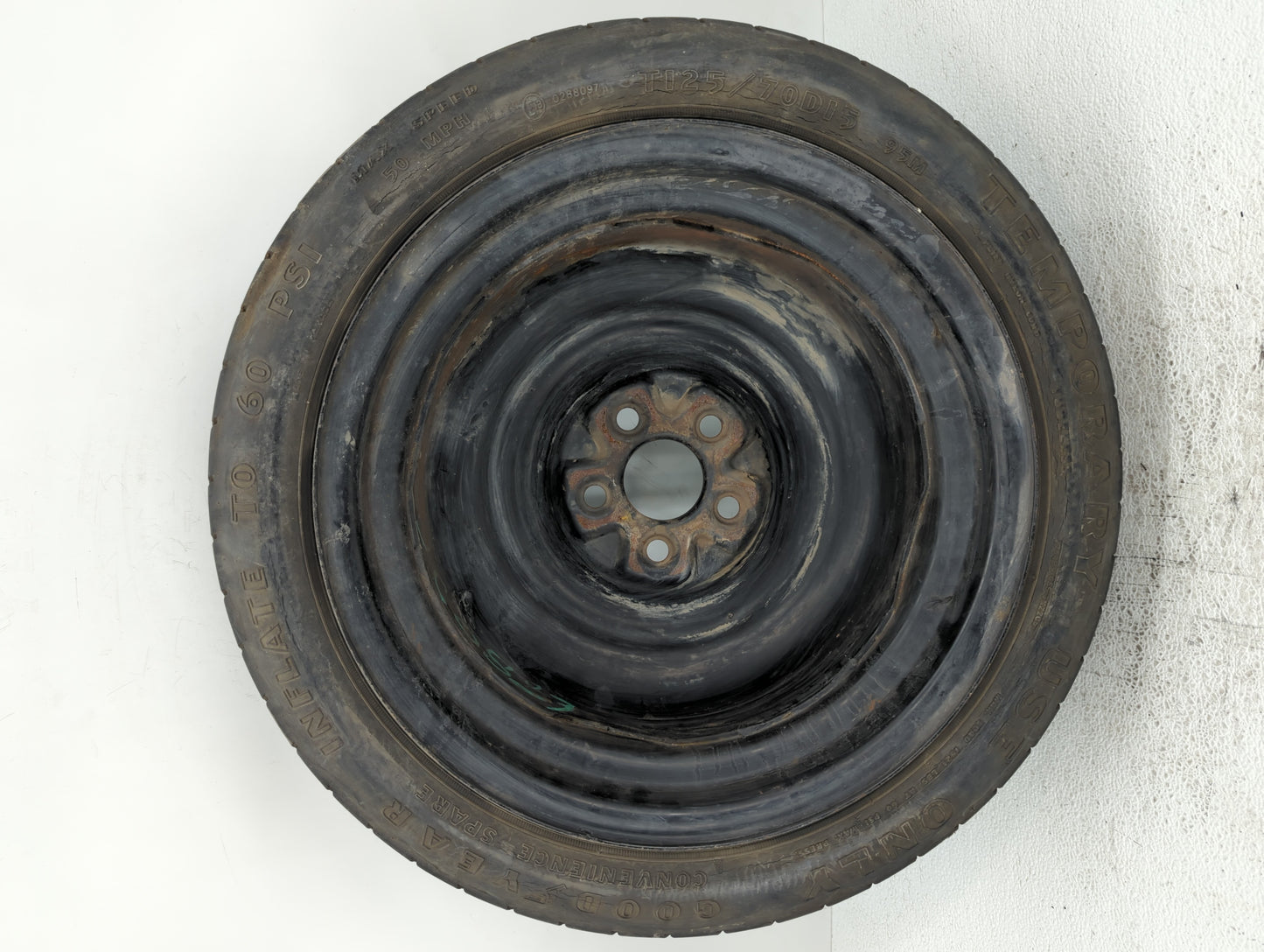 2001-2006 Dodge Stratus Spare Donut Tire Wheel Rim Oem - Oemusedautoparts1.com