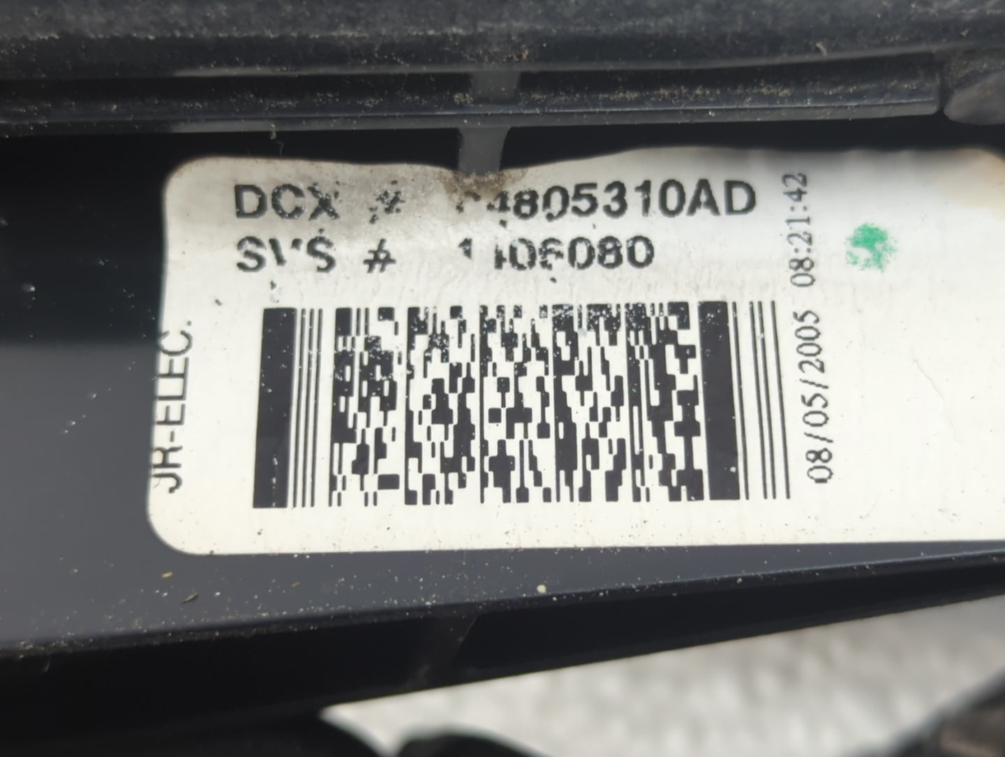 2001-2006 Dodge Stratus Side Mirror Replacement Passenger Right View Door Mirror P/N:04805310AD Fits OEM Used Auto Parts - O