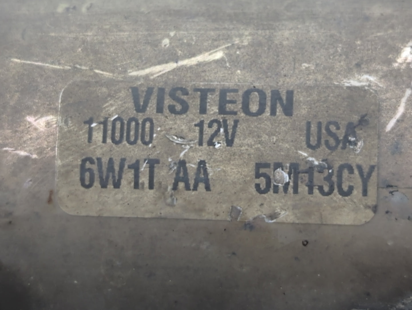 2005-2009 Ford Crown Victoria Car Starter Motor Solenoid OEM P/N:6W1T-11000-AA Fits Fits 2005 2006 2007 2008 2009 OEM Used A