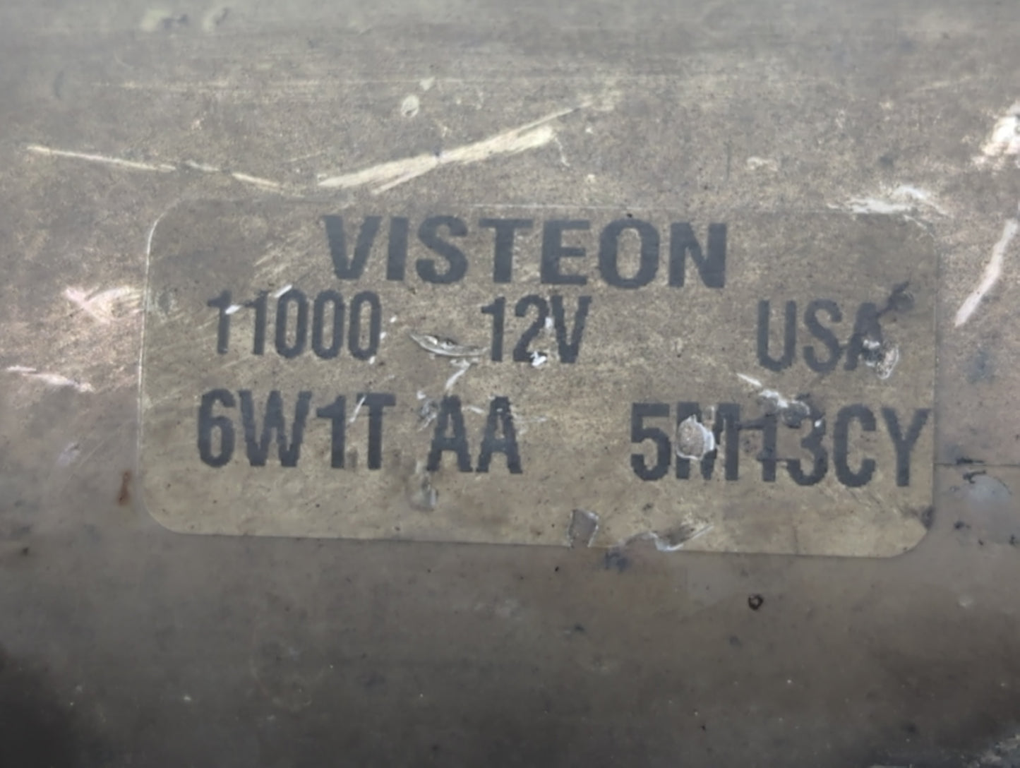 2005-2009 Ford Crown Victoria Car Starter Motor Solenoid OEM P/N:6W1T-11000-AA Fits Fits 2005 2006 2007 2008 2009 OEM Used A