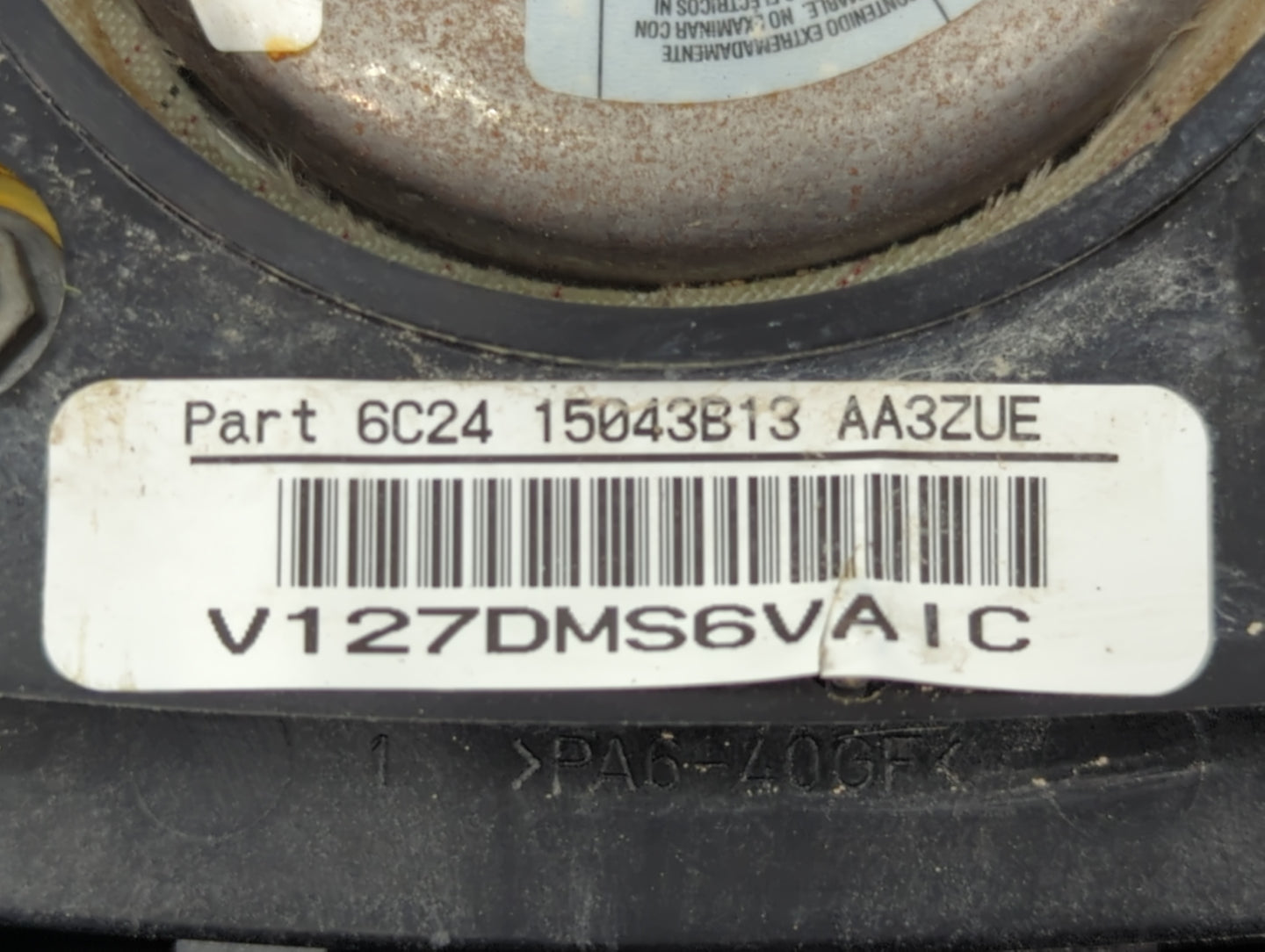 2004-2008 Ford E-150 Air Bag Driver Left Steering Wheel Mounted P/N:6C2415043B13AA Fits Fits 2004 2005 2006 2007 2008 OEM Us
