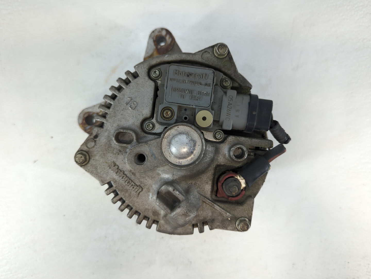 2005-2008 Ford E-350 Super Duty Alternator Replacement Generator Charging Assembly Engine OEM P/N:4L2U-10316-AA Fits OEM Use