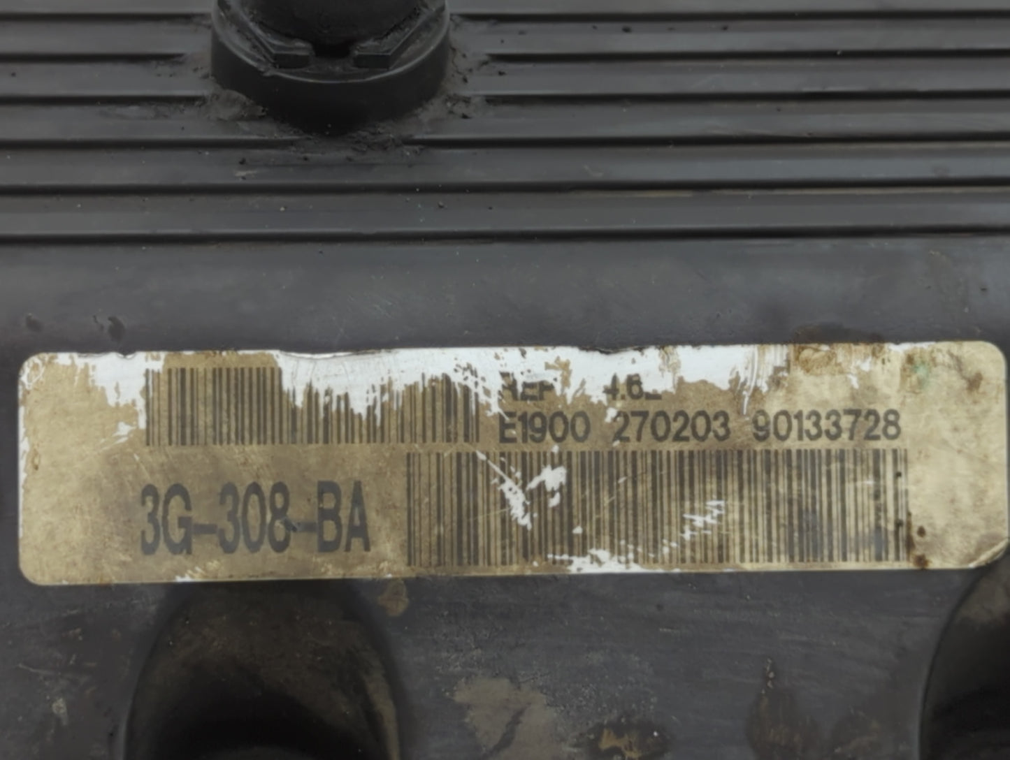 2006 Ford Econoline Driver Left Cylinder Head Valve Cover P/N:C2E-6A505-CC Fits OEM Used Auto Parts - Oemusedautoparts1.com