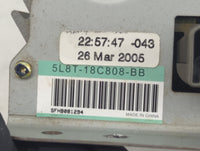2005-2007 Ford Escape Radio AM FM Cd Player Receiver Replacement P/N:5L8T-18C808-BB Fits Fits 2005 2006 2007 OEM Used Auto P