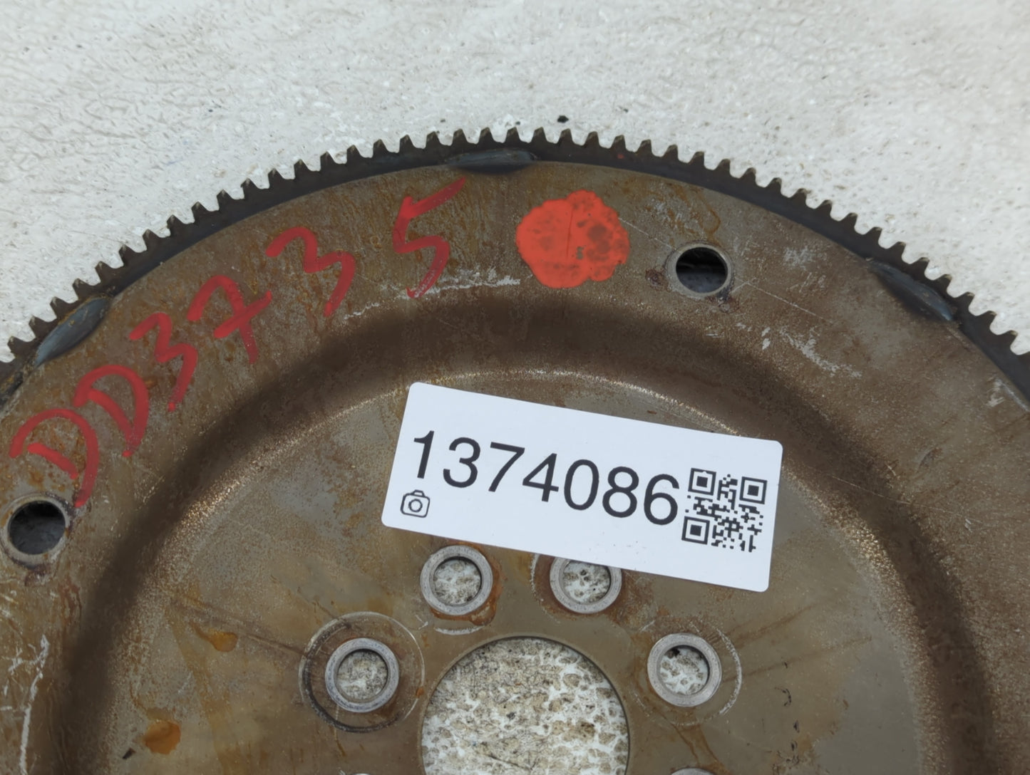 2001-2008 Ford Escape Transmission Flywheel Flexplate Fits Fits 2001 2002 2003 2004 2005 2006 2007 2008 OEM Used Auto Parts 