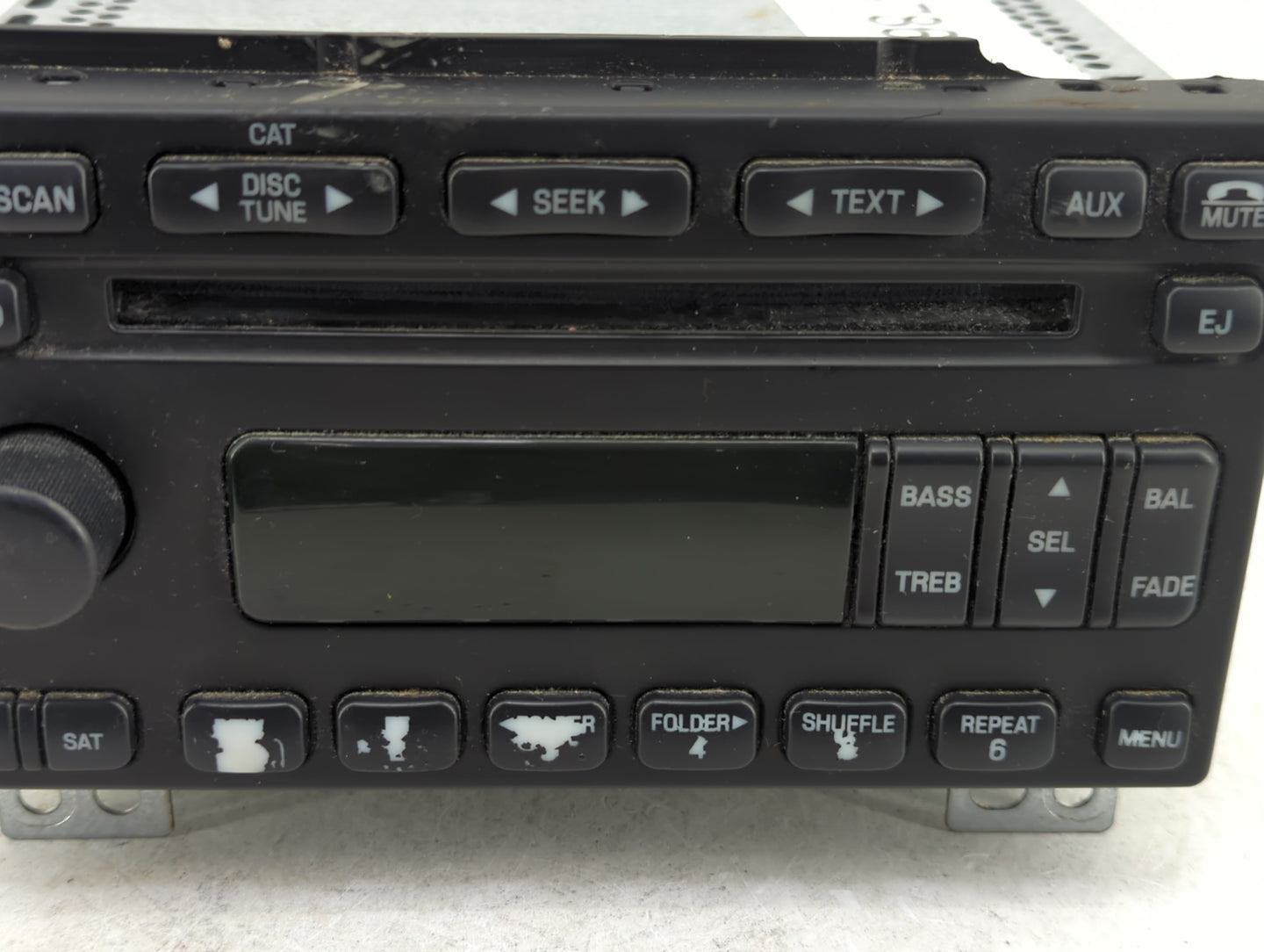 2006 Ford Expedition Radio AM FM Cd Player Receiver Replacement P/N:5L1T-18C815-AC Fits OEM Used Auto Parts - Oemusedautopar